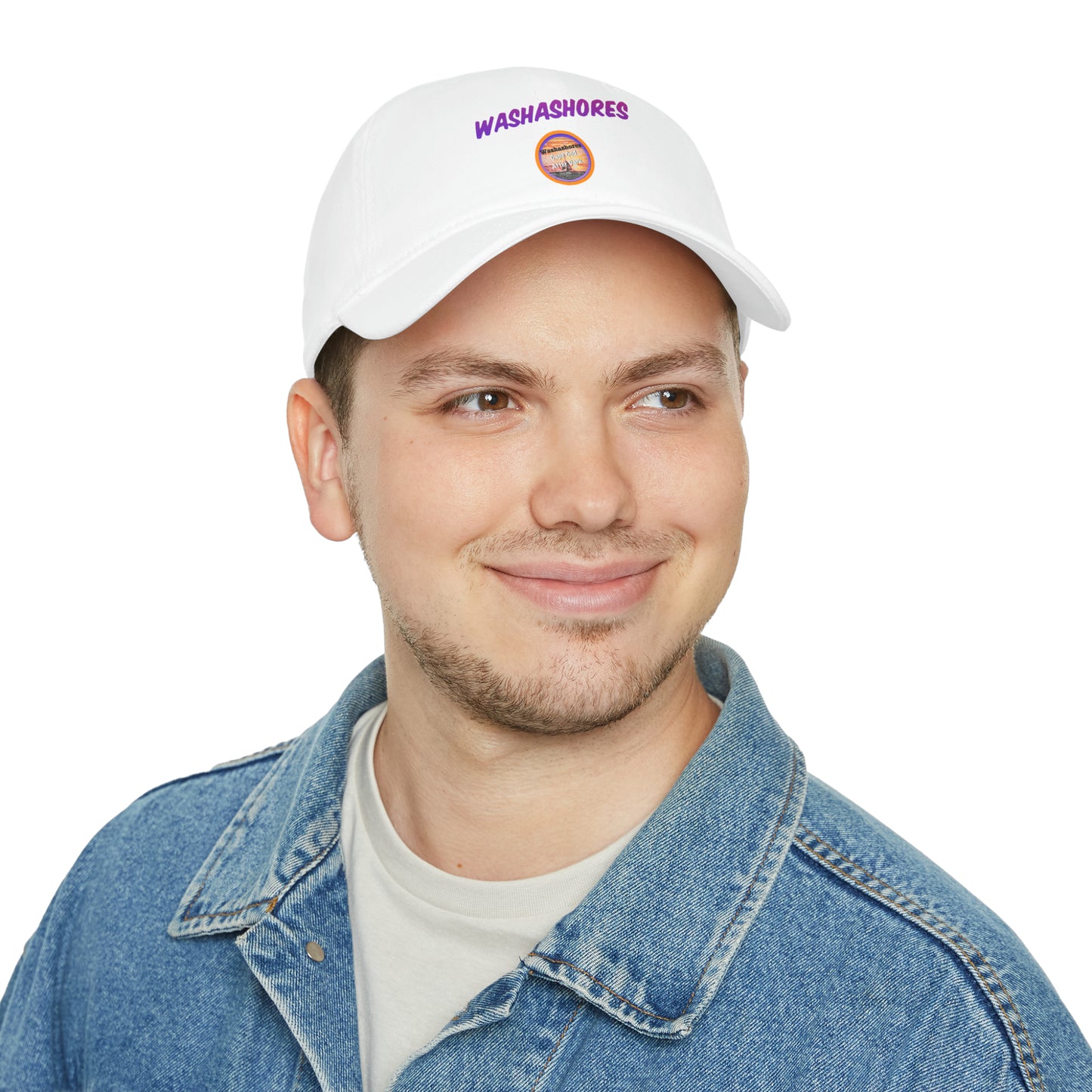 Low Profile Baseball Cap with Washashores Wordmark