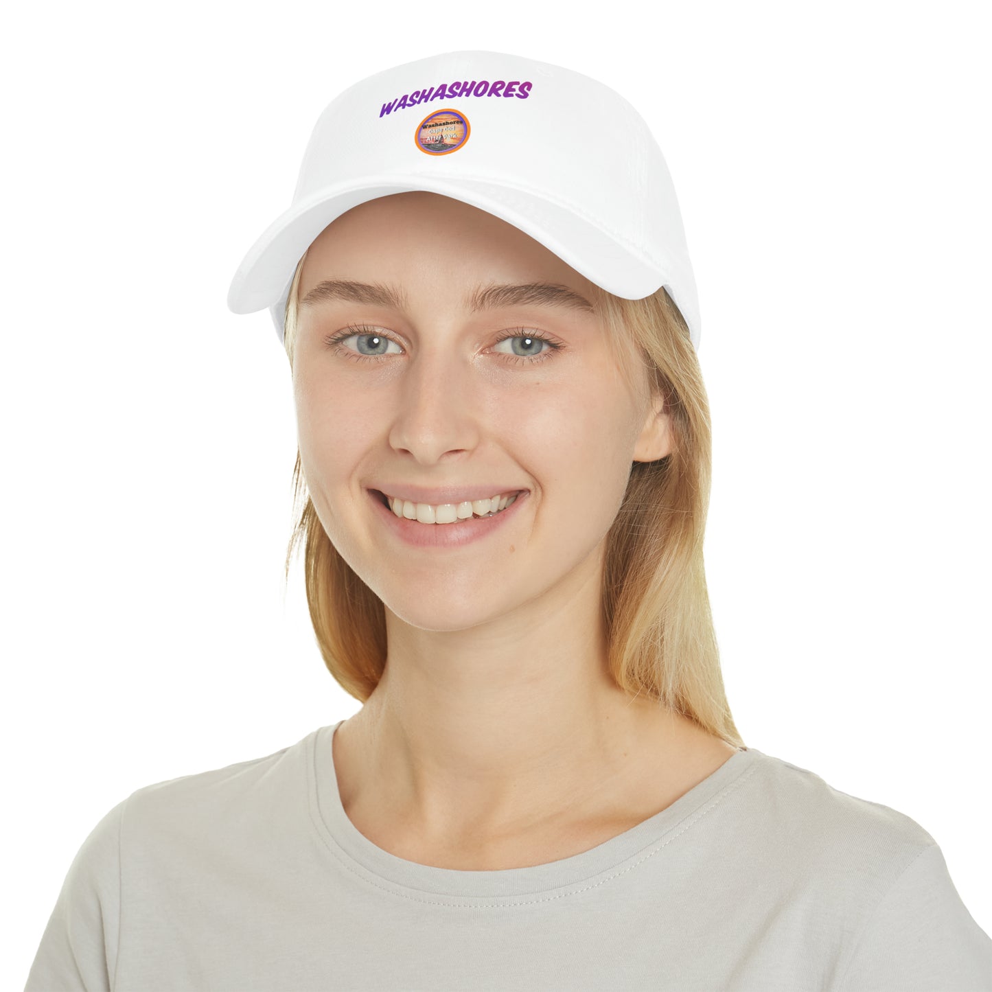 Low Profile Baseball Cap with Washashores Wordmark