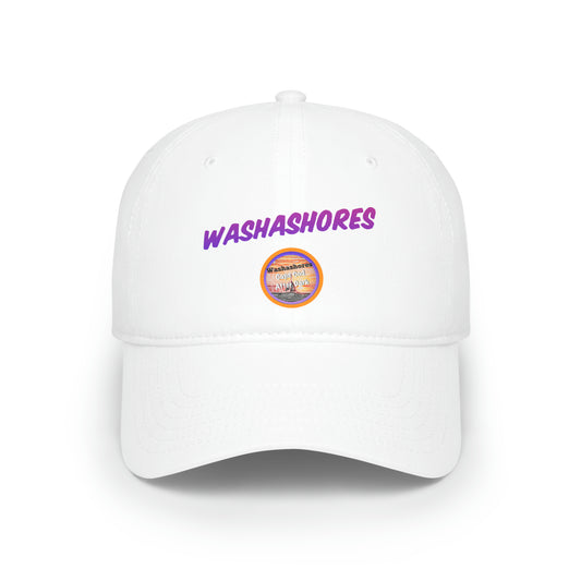 Low Profile Baseball Cap with Washashores Wordmark