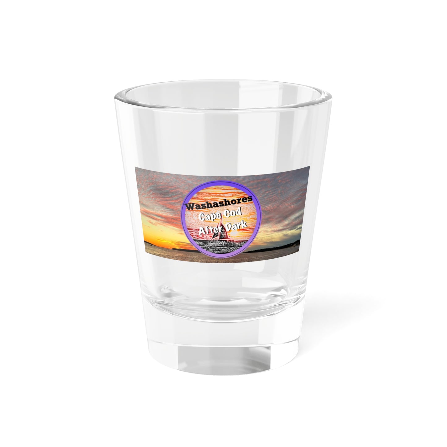 Washashores Shot Glass, 1.5oz