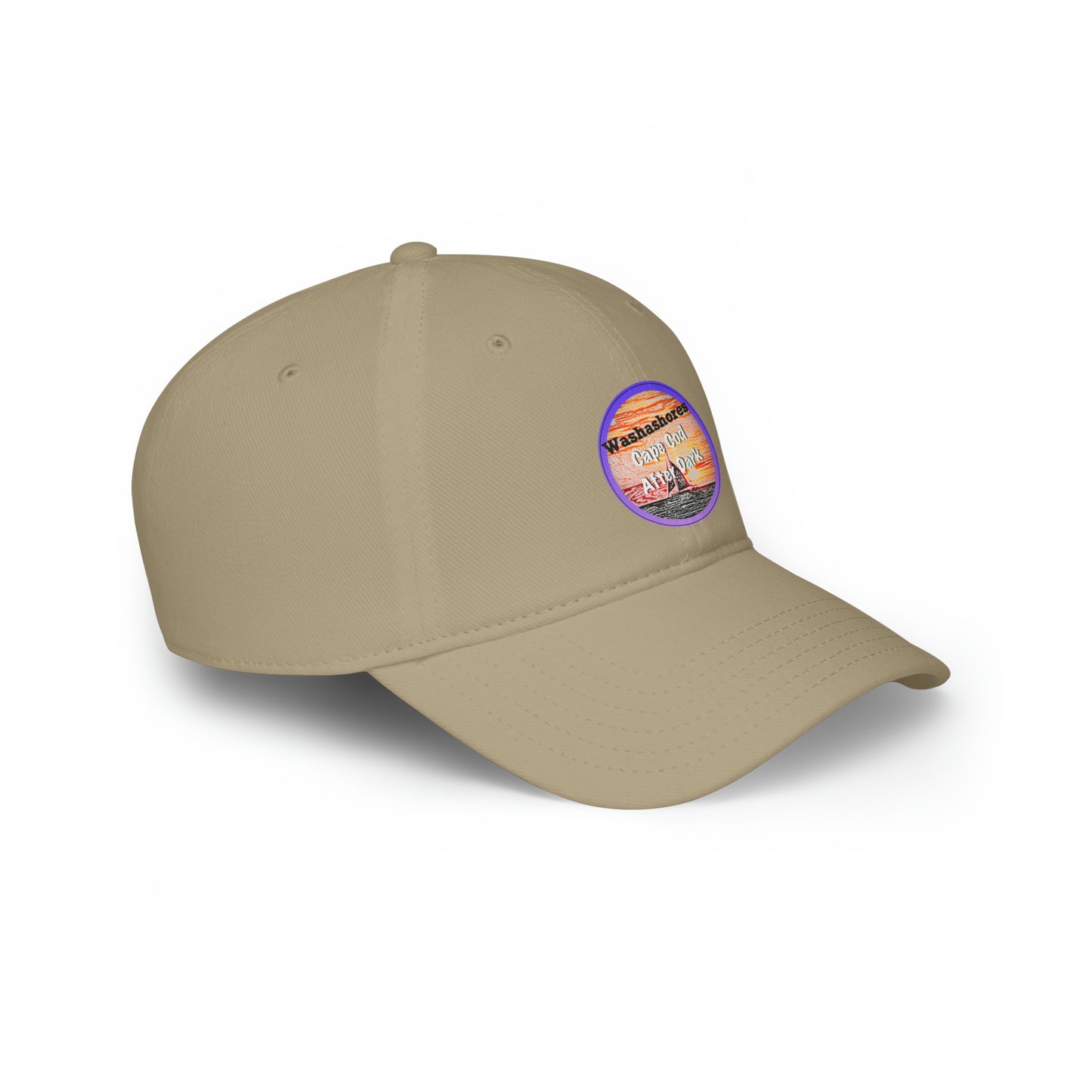 Low Profile Baseball Cap with Washashores Logo