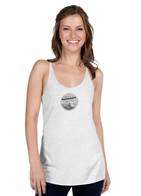 Women's Racerback Tank | B&W Logo