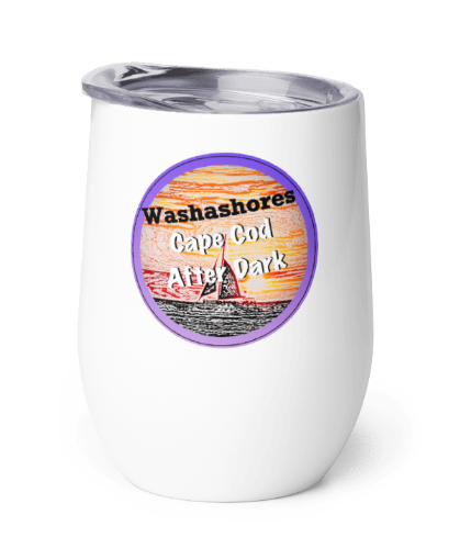 Washashores 12oz Wine Tumbler -  Sailboat Sunset