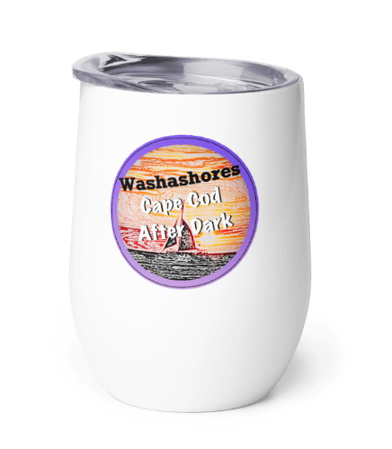 Washashores 12oz Wine Tumbler -  Beach Fence