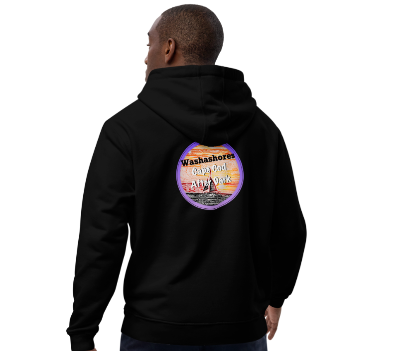 Premium Eco Hoodie | Wordmark on Front and Color Logo on Back