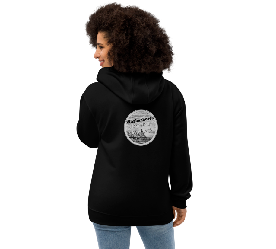 Premium Eco Hoodie | Wordmark on the Front and B&W Logo Back