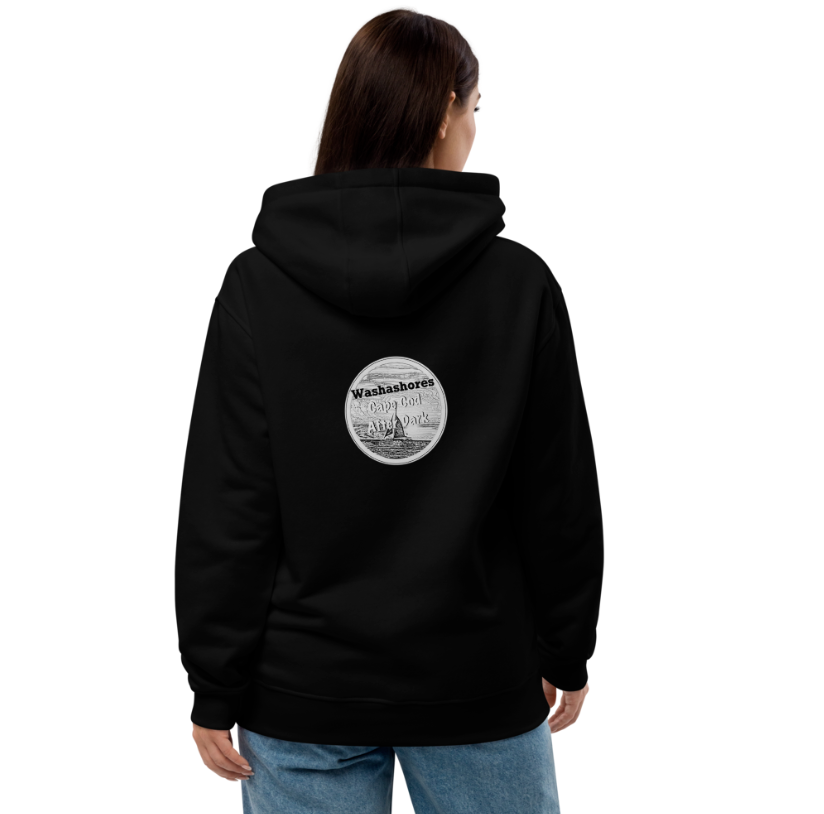 Premium Eco Hoodie | Wordmark on the Front and B&W Logo Back