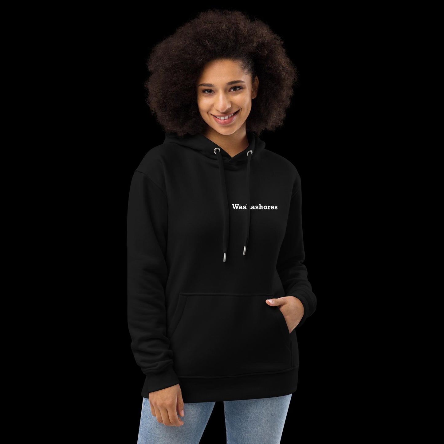 Premium Eco Hoodie | Wordmark on Front and Color Logo on Back