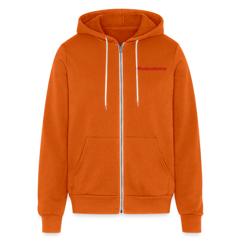 Bella + Canvas Unisex Full Zip Hoodie - autumn