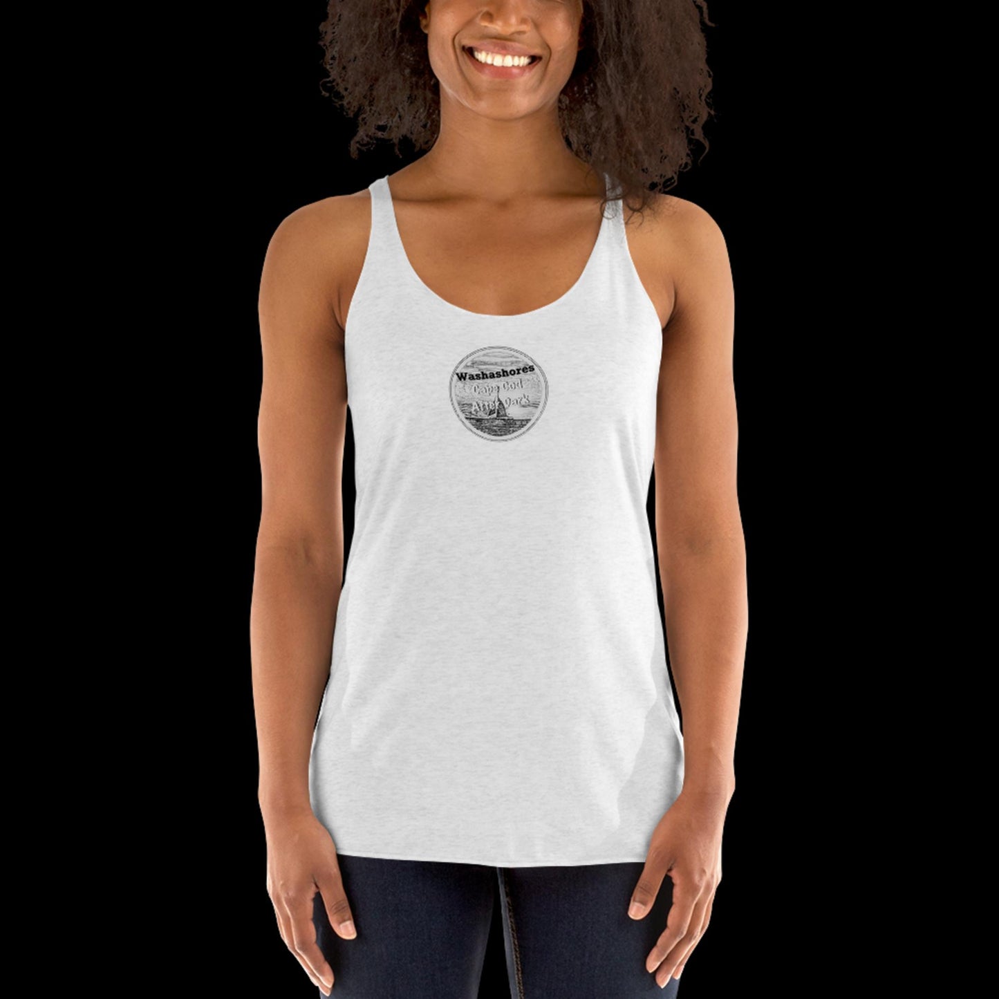 Women's Racerback Tank | B&W Logo