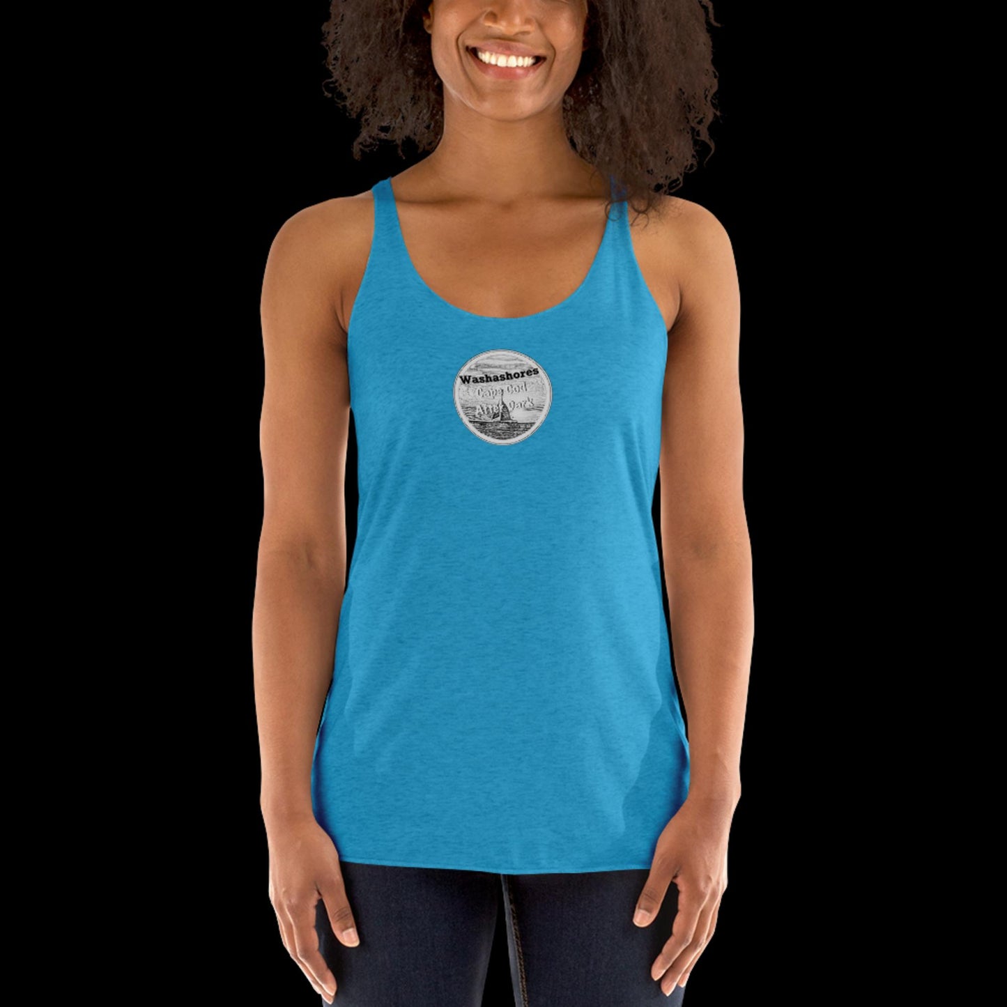 Women's Racerback Tank | B&W Logo